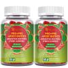 Migcopat Pre Post Probiotics Gummies,Probiotic Prebiotic Postbiotic Digestive Enzymes with Fiber, 120 Billion CFU Probiotics - Digestive Health, Sugar Free, Vegan, Watermelon, 120 Cts view 1