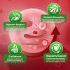 Migcopat Pre Post Probiotics Gummies,Probiotic Prebiotic Postbiotic Digestive Enzymes with Fiber, 120 Billion CFU Probiotics - Digestive Health, Sugar Free, Vegan, Watermelon, 120 Cts view 2