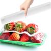 HOOTNEE Kitchen Food Cling Film Roll 30Cm X 50M, Food-Grade Plastic Wrap for Food Preservation, Long Static Cling Wrap Suitable for Household and Refrigerator Storage view 3