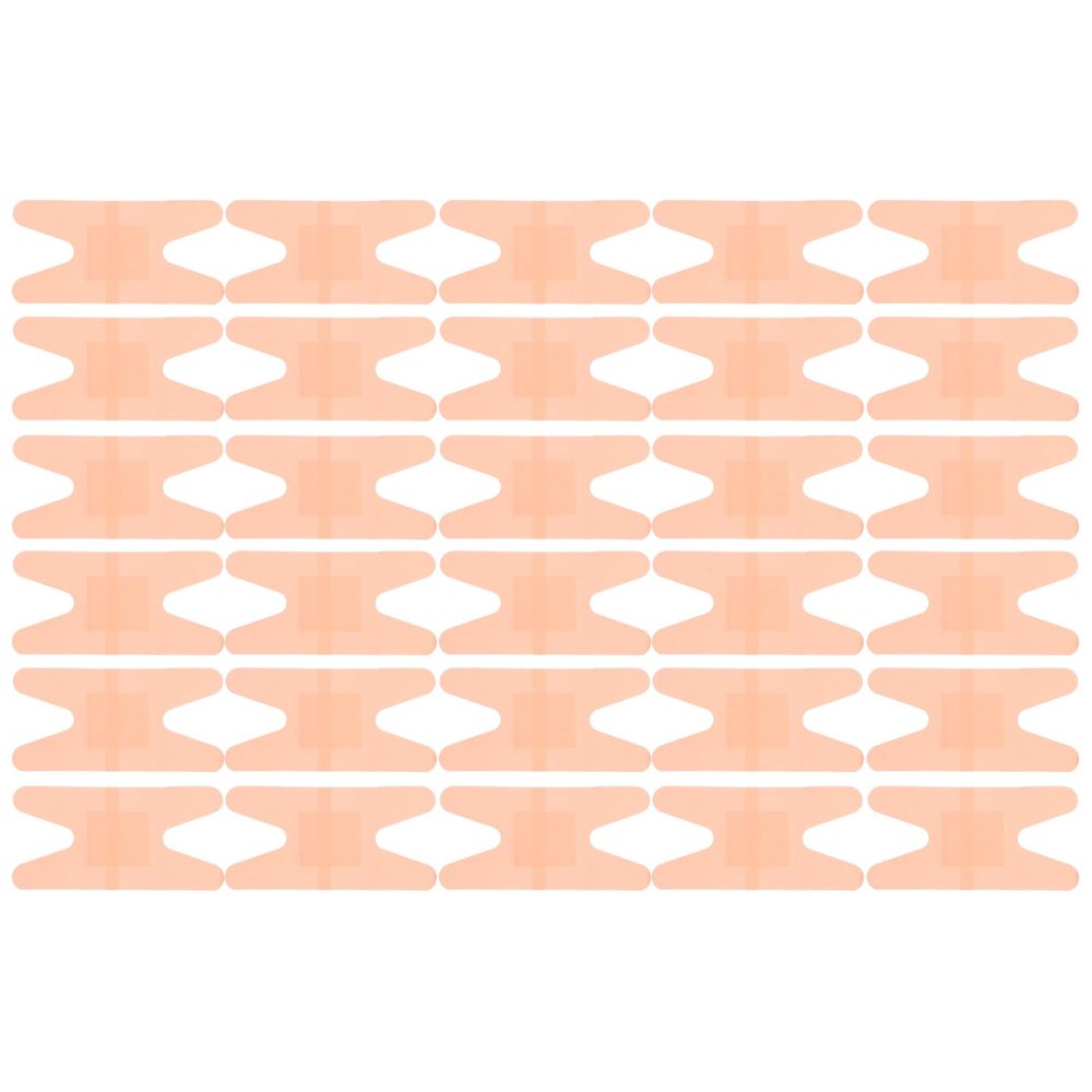 Hoement Waterproof Breathable Elastic Adhesive Bandages 30Pcs Set, Flexible Wound Plasters for Finger and Joint Protection, Skin-Safe First Aid Tape for Injury Care
