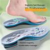 10 Magnetic Bump Massage Insole Sports Shock Absorption Running TPU Back Plate Comfortable Foot Arch Walking Insole(38-40) view 2