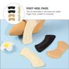 BESPORTBLE 3 Pairs Anti-Wear Thickened Heel Pads Self-Adhesive Foot Cushions for Women High Heels Protection in Black Beige Khaki view 2