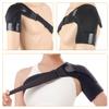 HOOTNEE Adjustable Black Shoulder Support Brace Compression Sleeve Rotator Cuff Protector for Sports Fitness and Weightlifting, Warm Shoulder Rest for Men and Women view 3