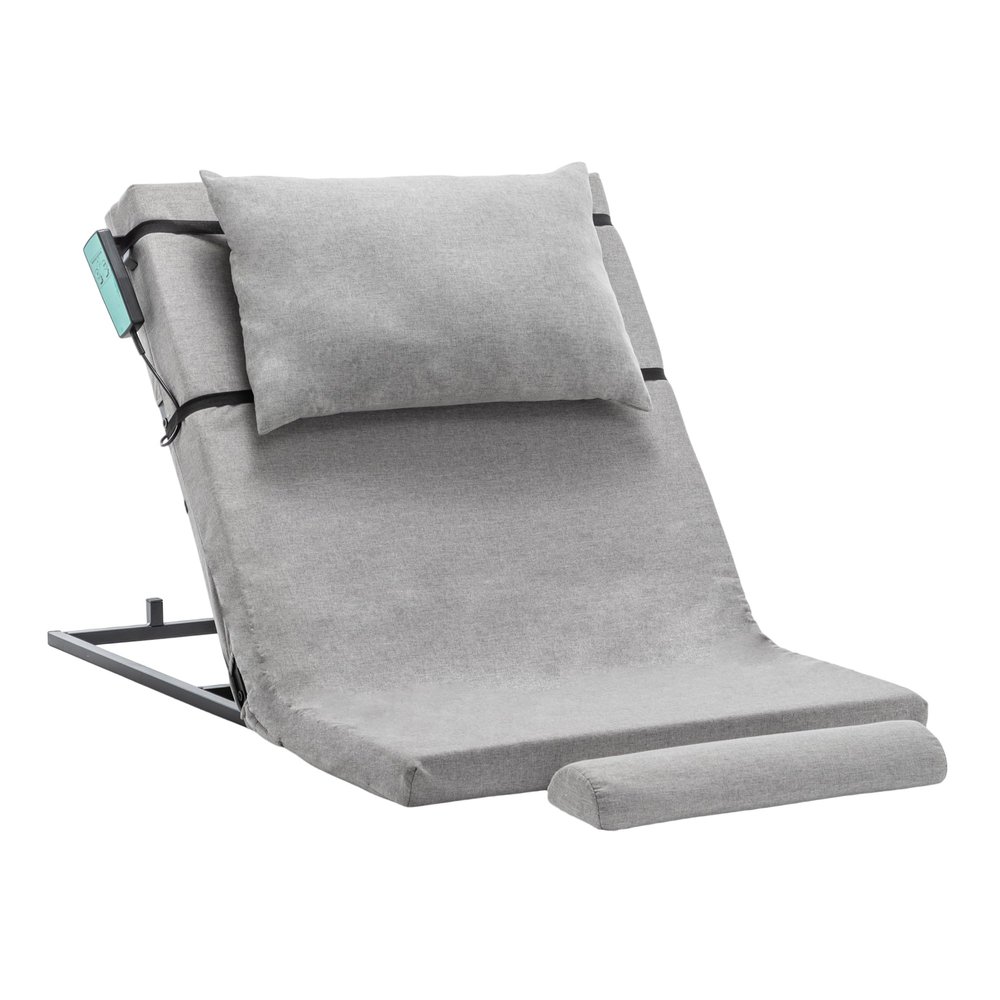 Donext Electric Adjustable Bed Backrest 4-68 Lift Range, Ideal for Elderly, Pregnancy, Patient Care, Mobility Assistance,300 lbs Capacity, Half Length, Grey
