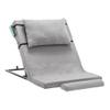 Donext Electric Adjustable Bed Backrest 4-68 Lift Range, Ideal for Elderly, Pregnancy, Patient Care, Mobility Assistance,300 lbs Capacity, Half Length, Grey view 1