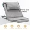 Donext Electric Adjustable Bed Backrest 4-68 Lift Range, Ideal for Elderly, Pregnancy, Patient Care, Mobility Assistance,300 lbs Capacity, Half Length, Grey view 4