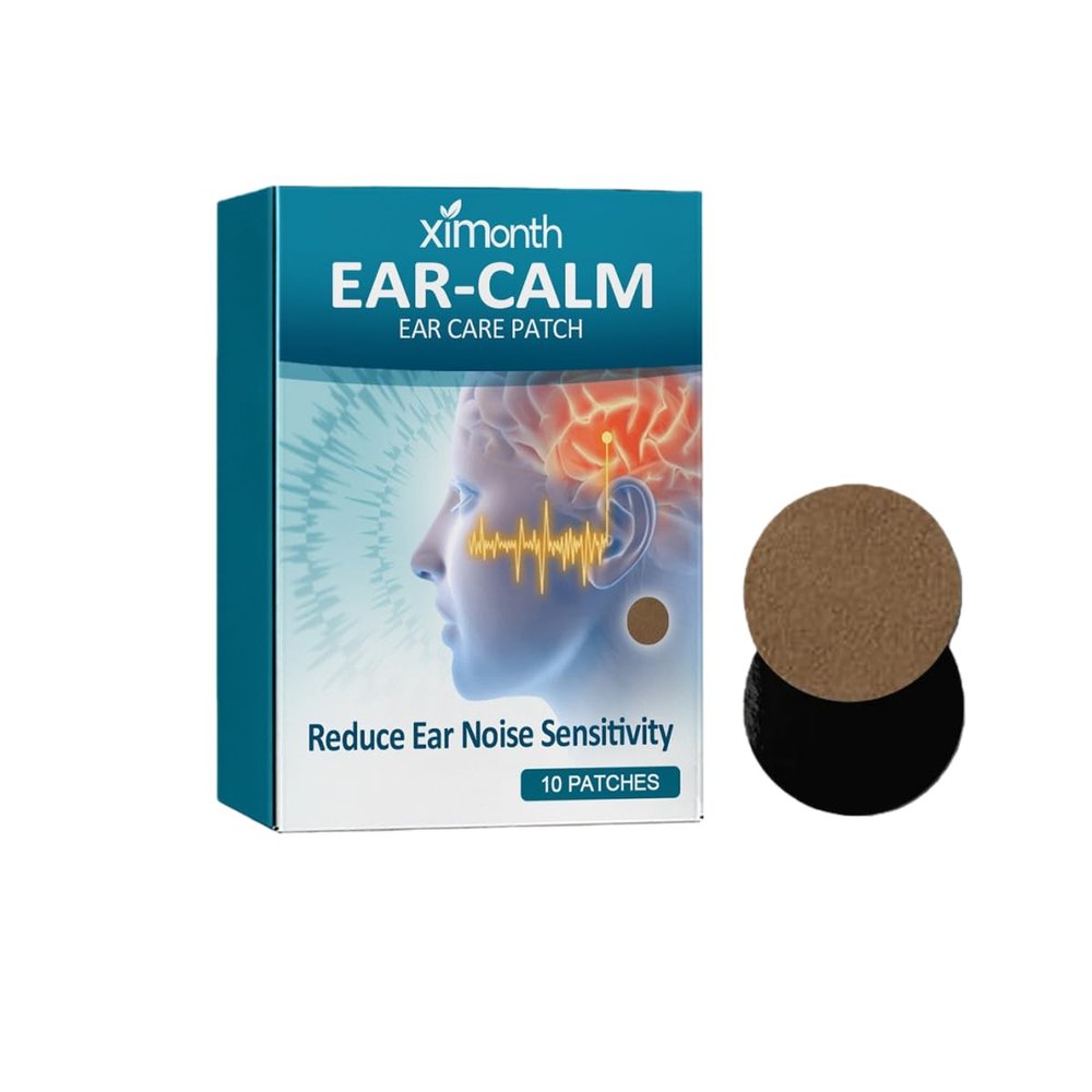 Tinnitus Relief Patch for Ear Ringing, Tinnitus Relief for Ringing Ears,Natural Herbal Formula, Effective Reduce Noise and Improve Focus, Gentle & Portable (10pcs)