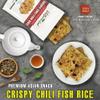 CRISPY CHILI FISH RICE 7.05 Oz (200g) VIETFARMFOOD: Savory & Spicy Ready to Enjoy, Gourmet Snack for Parties and Daily Enjoyment view 3