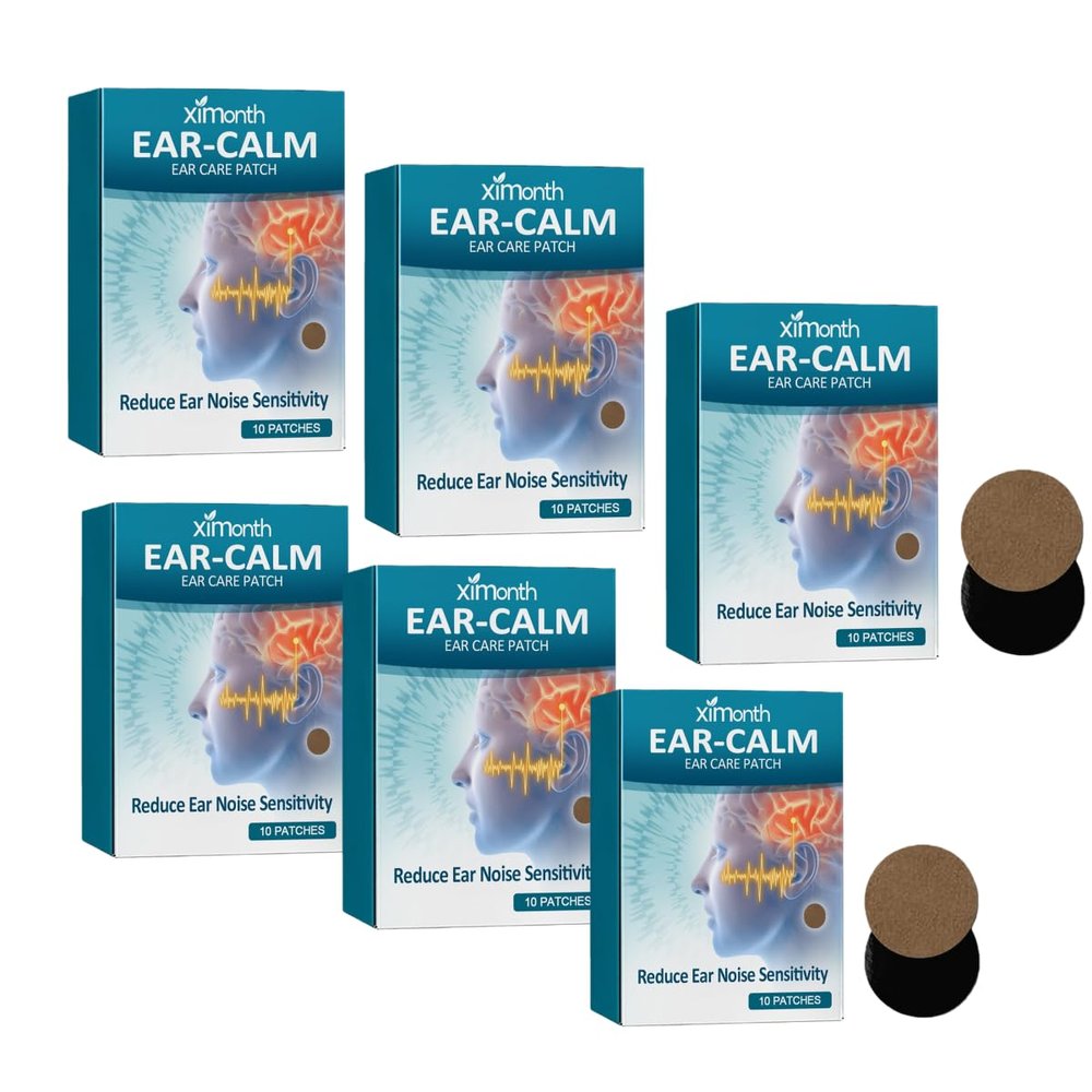 Tinnitus Relief Patch for Ear Ringing, Tinnitus Relief for Ringing Ears,Natural Herbal Formula, Effective Reduce Noise and Improve Focus, Gentle & Portable (60pcs)