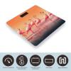 A Flock of Flamingos Weight Scale Digital Electronic Scales Bathroom Scale, Larg LCD Backlight Display, High Precisio Measurements,Tempered Glass view 3