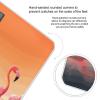 A Flock of Flamingos Weight Scale Digital Electronic Scales Bathroom Scale, Larg LCD Backlight Display, High Precisio Measurements,Tempered Glass view 4