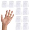 10 Pack Silicone Finger Callus Protectors, Reusable Skin Picking Prevention Finger Cots Covers, Finger Caps for Cuticle Protection, Pratical for Writing Sports & DIY Activites