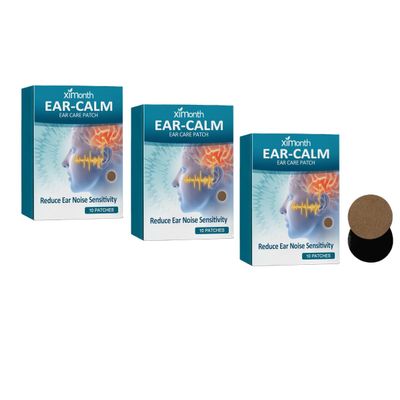 Tinnitus Relief Patch for Ear Ringing, Tinnitus Relief for Ringing Ears,Natural Herbal Formula, Effective Reduce Noise and Improve Focus, Gentle & Portable (30pcs)