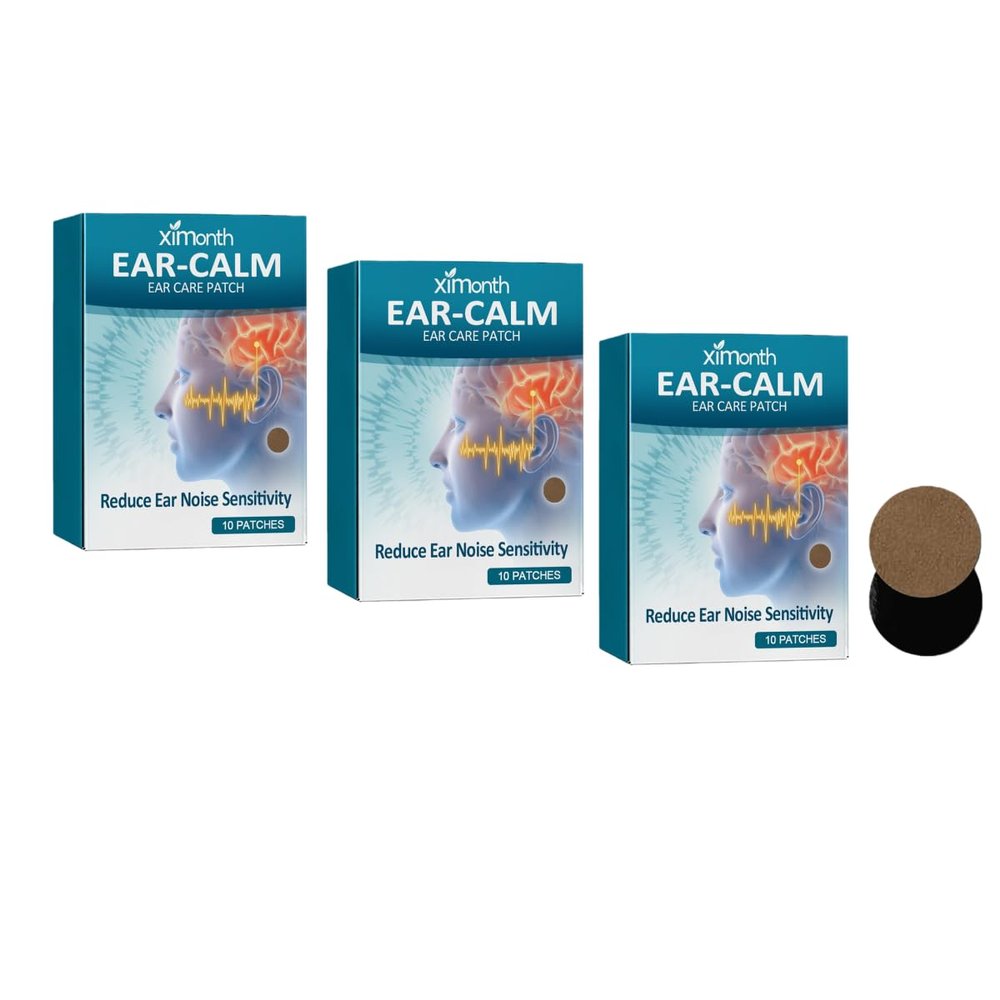 Tinnitus Relief Patch for Ear Ringing, Tinnitus Relief for Ringing Ears,Natural Herbal Formula, Effective Reduce Noise and Improve Focus, Gentle & Portable (30pcs)