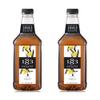 1883 Maison Routin Vanilla Syrup, 1 Liter Plastic Bottle (Pack of 2) view 1