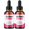 (2Pack)Burn Cube Drops, Official Burn Cube Supplement Drops with All Natural Ingredients, Advanced Formula Burncube with Maximum Strength Active Lifestyle Support Vitamins for Women & Men(60 Servings) view 1