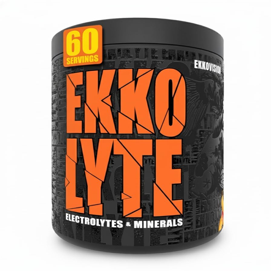 Ekkovision Ekkolyte Electrolytes & Minerals Powder, 50 MG Vitamin C & 155 MG Magnesium for Hydration Support, Essential Electrolytes for Women & Men, Mango Flavored Electrolyte Mix, 60 Servings
