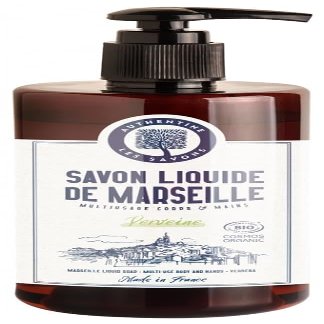 Organic Liquid Marseille Soap for Body and Hands Verbena 1 L