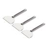 10pcs Stainless Steel Toothpaste Squeezer, Metal Tube Roller Key for Toothpaste Hair Dye, Half Round Key Tube Squeezer with Hangable Hole, Efficient Paste Extraction Tool for Home view 3
