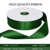 Gliberli Double Face Forest Green Satin Ribbon 1-1/2 inch X 100 Yards Fabric Ribbons for Gift Wrapping Bows Bouquet Sewing Craft Home Decor Hair Floral view 2