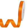 Gliberli Double Face Orange Satin Ribbon 1 inch X 100 Yards Fabric Ribbons for Gift Wrapping Bows Bouquet Sewing Craft Home Decor Hair Floral view 1