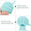 HAKIDZEL Silicone Straw Covers Caps Set 8Pcs Shell-Shaped Straw Stoppers Reusable for Tumblers Travel Home Use view 4