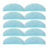 10pcs Mop Cloth Compatible For Cecotec Compatible For Conga 8090 9090 Robot Vacuum Cleaner Parts view 1
