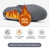 Extra Wide Footwear for Seniors, Adjustable Comfortable Orthopedic Slippers, Lightweight Walking Shoes, Warm Fur Lined Casual Shoes, for Swollen Feet, Diabetic Foot Care view 3