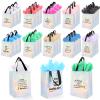 80 Pcs Reusable Gift Bags with Handles - Include 40 Iridescent Gift Bags & 40 Tissue Paper - Employee Appreciation Gifts Bulk for Staff, Team, Coworker, Teachers, Nurse, Thank You Gifts (Silver) view 1