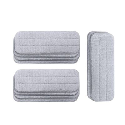 10pcs,Compatible For Xiaomi, Compatible For Deerma TB500 TB800 Mop Cloth Pads Water Spray Mop 360 Rotating Cleaning Cloth Head Wooden Carbon