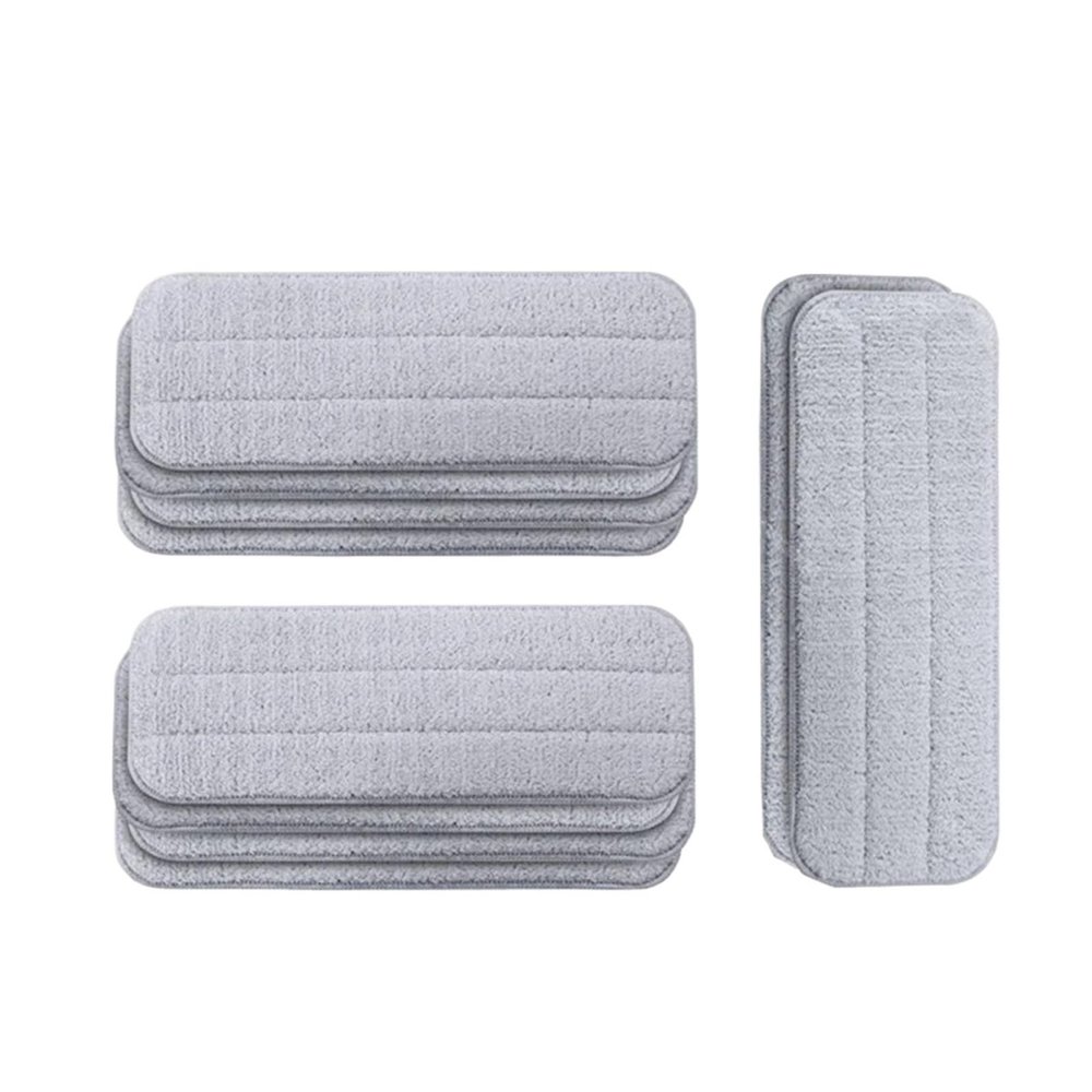 10pcs,Compatible For Xiaomi, Compatible For Deerma TB500 TB800 Mop Cloth Pads Water Spray Mop 360 Rotating Cleaning Cloth Head Wooden Carbon