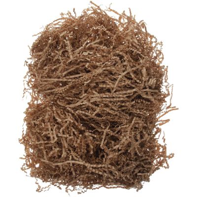 Beaupretty Crinkle Cut Paper Shred Filler 5pcs, 100G Light Coffee Colored Shredded Paper for Boxes, Basket Filler, Packaging Stuffing for Weddings, Birthdays, and Holiday Presents