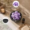 Crystal Stone Aromatherapy Essential Oil Diffuser Gift Set with Charcoal Bowl| Healing Crystal Arom for Home Decor, Bathroom, Office (Amethyst, My Way) view 4