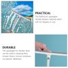 Abaodam 2pcs Window Squeegee and Glass Wiper Cleaning Tool Set, Versatile Household and Car Windshield Scraper, Winter Snow Removal, Gray Sturdy Plastic for Residential and Vehicle Use view 3
