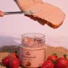 Dubai Chocolate Strawberry Cream Spread | Sweet & Fruity Premium Chocolate Filling | Authentic Luxury Dessert Spread | Smooth & Creamy Pack of 1 view 4