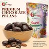 NY Spice Shop Dark Chocolate Pecans - 2 Pound Gourmet Chocolate Nuts - Winter Holiday Candies for Parties, Dessert Tables, Gift Baskets, Seasonal Snacking and Winter Festive Treats view 2