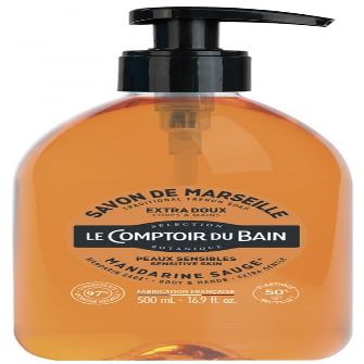 Mandarin-Sage Marseille Traditional Soap 500ml