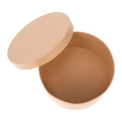 HouseVibe Round Paper Gift Box for Presents, Multipurpose DIY Biscuit Case, Gift Packaging Box for Party Crafts Cookies Pastries- Size XL