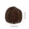 FOYTOKI Wooden Handheld Massage Balls 6Pcs Walnut Acupoint Massage Balls Dark Brown for Hand Therapy Neck Shoulder Relaxation Wellness Tool view 4