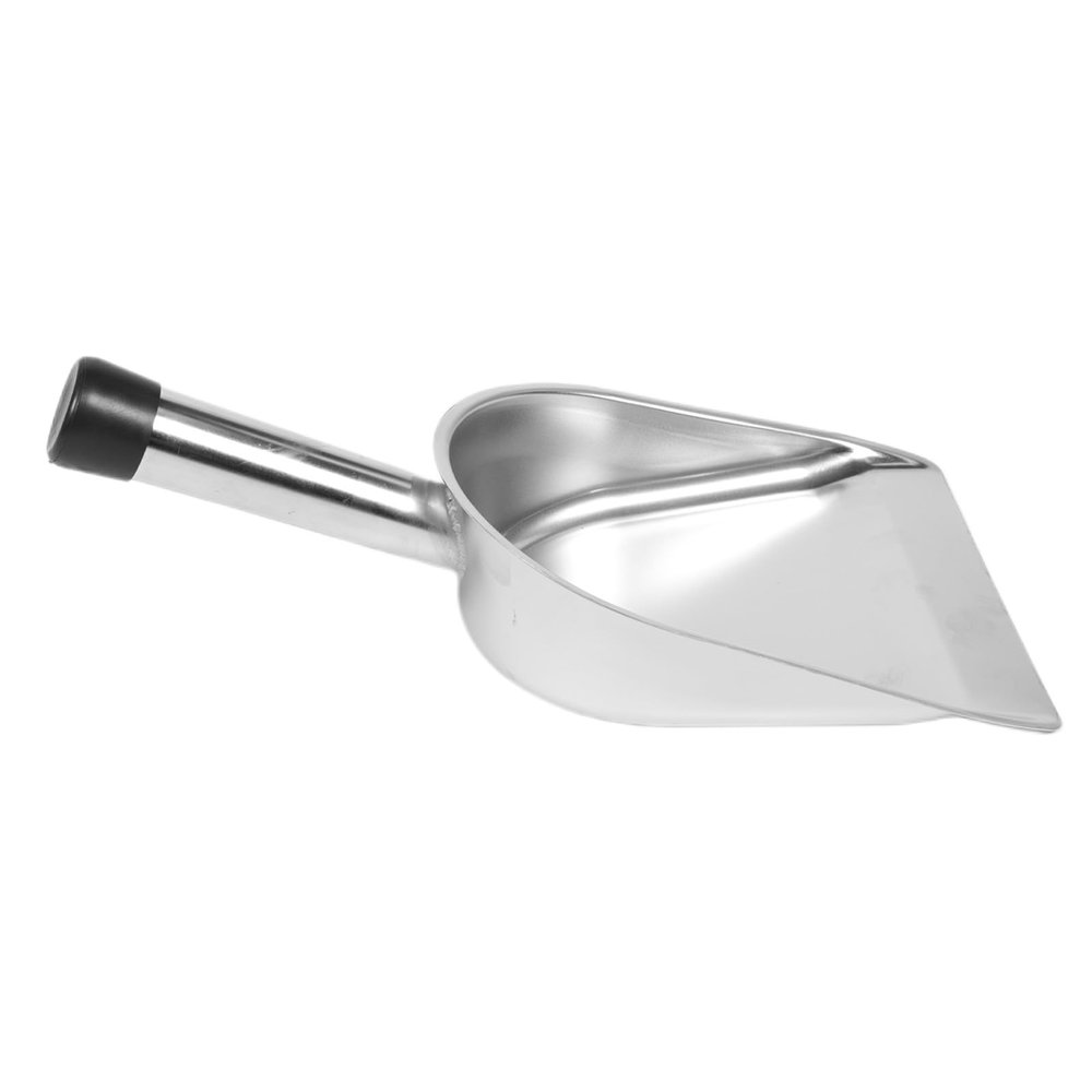 SHINEOFI Thickened Small Stainless Steel Cleaning Shovel with Steel Handle, Kitchen and Restaurant Garbage Dustpan for Home Use and Bedroom Cleaning