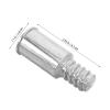 HOMOCONO 2Pcs Mop Handle Threaded Connector 20.4Mm Aluminum Alloy Replacement End Caps for Cleaning Mop and Broom Telescopic Poles Household Cleaning Accessories view 2