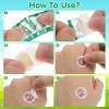 120Pcs Cartoon Round Adhesive Bandages, Mini Waterproof Breathable Wound Care Patches, Invisible Stickers for view 3
