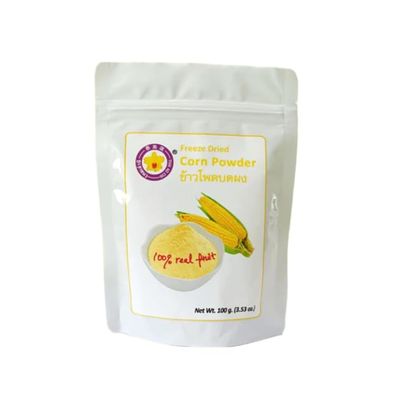 (Pack of 2) Freeze-Dried Sweet Corn Powder 100g (3.5 oz) Pure, Non-GMO, 100% Whole Kernel Corn Meal All Natural Ingredient for Baking, Smoothies, and Food