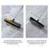 SHERCHPRY Long Handle Floor Scrub Brush with Stiff Bristles, 108Cm Bathroom and Tile Cleaning Brush for Shower and Toilet Deep Scrubbing, Yellow view 4