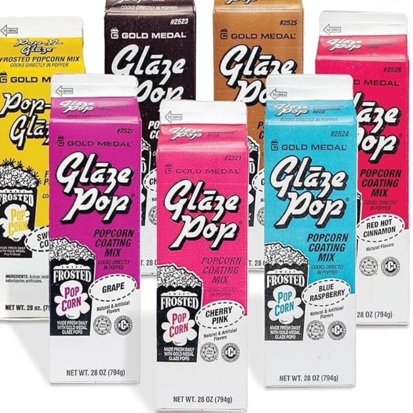 Glaze Pop Popcorn Flavoring Variety Pack - Choose Your Own Six Pack