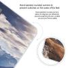 Alps Panorama Scale for Body Weight Anti-Slip Tempered Glass Digital Bathroom Scales Clear LCD Display Weighing Scale Safe Rounded Corners Smart Scales view 4