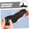 FOYTOKI Wrist Stabilizer Brace with Adjustable Traction Knob Breathable Black Wrist Support for Weightlifting and Sports for Injury Prevention and Workout view 3