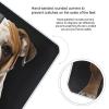 English-Bulldog Scale for Body Weight Anti-Slip Tempered Glass Digital Bathroom Scales Clear LCD Display Weighing Scale Safe Rounded Corners Smart Scales view 4
