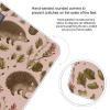 Hedgehog Print Scale for Body Weight Anti-Slip Tempered Glass Digital Bathroom Scales Clear LCD Display Weighing Scale Safe Rounded Corners Smart Scales view 4