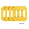 4pc Robot Window Cleaner Glass Washer Mop ClothCompatible For MachineQHC004/RL880/RL1188/2988/3325/3368(8pcs yellow) view 3